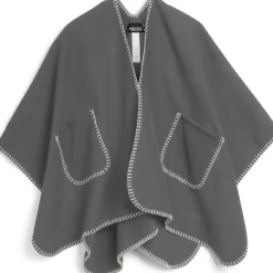 PIECES dame poncho PCNADJA - Medium grey melange Online