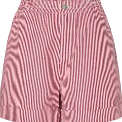 PIECES dame shorts PCALLO - Salsa Cloud dancer stripes Sale