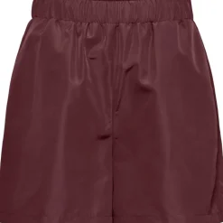 PIECES dame shorts PCCHRILINA - Tawny Port Discount