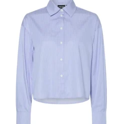 PIECES DAME SKJORTE PCJEONA - Baby Lavender CLOUD DANCER New