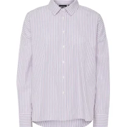 PIECES dame skjorte PCPIPPA - Bonbon stripes Clearance