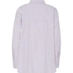 PIECES dame skjorte PCPIPPA - Bonbon stripes Clearance