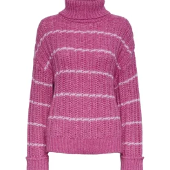 PIECES dame strik PCALEXANDRA - Sugar Plum PASTEL LAVENDER New