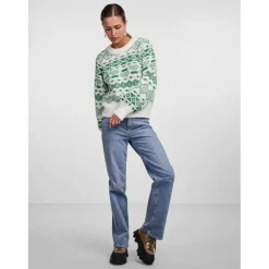 PIECES dame strik PCJIANNA - Cloud Dancer AMAZON Sale