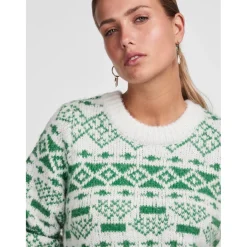 PIECES dame strik PCJIANNA - Cloud Dancer AMAZON Sale