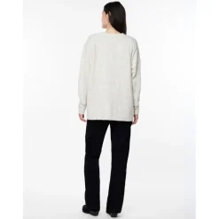 PIECES dame strik PCJULIANA - Whitecap Gray Sale