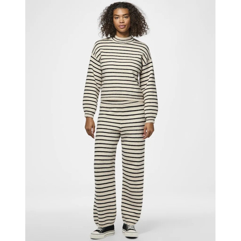 PIECES dame strik PCPENNA - Whitecap Gray black New