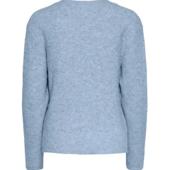 PIECES dame strik PCSILLY - Cashmere Blue Sale