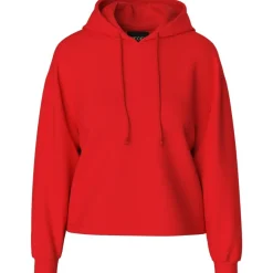 PIECES Dame sweatshirt PCCHILLI - Poppy Red Online