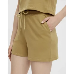 PIECES dame sweatshorts PCCHILLI SUMMER - Khaki Hot