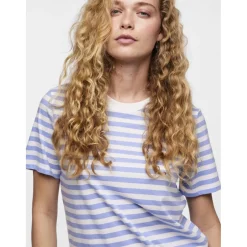 PIECES dame tee PCRIA - Hydrangea BRIGHT WHITE