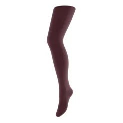 PIECES dame tights PCKIMA - Tawny Port Hot