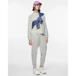 PIECES dame top PCBIBI - Fossil CLOUD DANCER Outlet