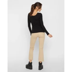 PIECES dame top PCKITTE - Black Outlet