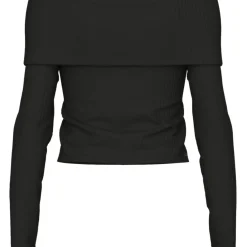 PIECES dame top PCLAYA - Black