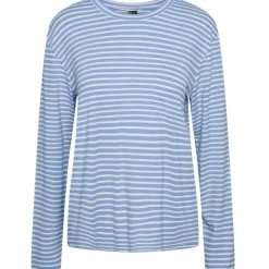 PIECES dame top PCMALULJE - Hydrangea BRIGHT WHITE Online