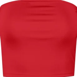 PIECES dame top PCMINNI - High risk red Outlet