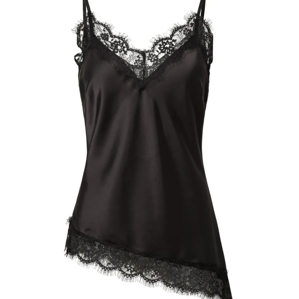 PIECES Dame Top PCNomi - Black Best