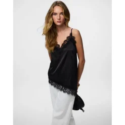 PIECES Dame Top PCNomi - Black Best