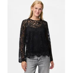 PIECES DAME TOP PCOLLINE - Black Outlet