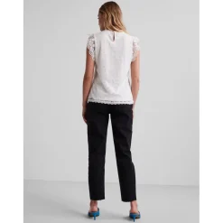 PIECES dame top PCOLLINE - Cloud Dancer Clearance