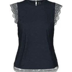 PIECES dame top PCOLLINE - Sky Captain Discount