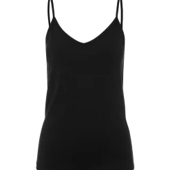 PIECES dame top PCSIRENE - Black Hot