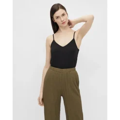 PIECES dame top PCSIRENE - Black Hot