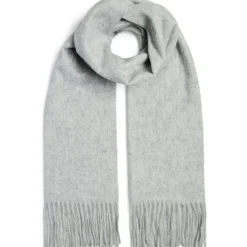 PIECES dame tørklæde PCNAYA - Light Grey Melange Hot