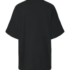 PIECES dame t-shirt PCAUNA - Black Best