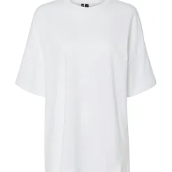 PIECES dame t-shirt PCAUNA - Bright White Discount