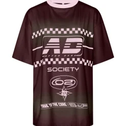 PIECES dame t-shirt PCDALULA - Tawny Port Chicory Coffee Hot