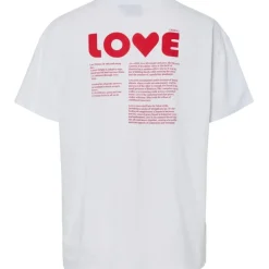 PIECES DAME T-SHIRT PCJINDLE - Bright White Love Clearance