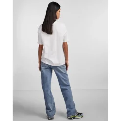 PIECES dame t-shirt PCRIA - Bright White