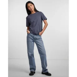 PIECES dame t-shirt PCRIA - Ombre Blue Online