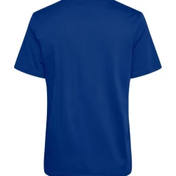 PIECES dame t-shirt PCRIA - Mazarine Blue