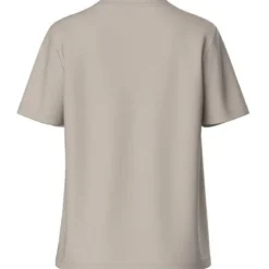 PIECES dame t-shirt PCRIA - Silver Gray