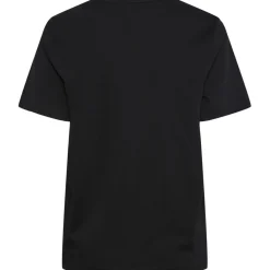 PIECES dame t-shirt PCRIA - Black Discount