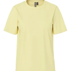 PIECES dame t-shirt PCRIA - French Vanilla Best