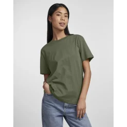 PIECES dame t-shirt PCRIA - Deep Lichen Green Clearance