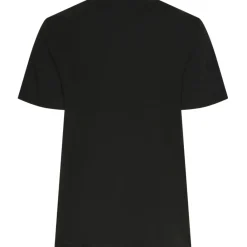 PIECES dame t-shirt PCRINE - Black LOVE Hot
