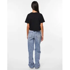 PIECES dame t-shirt PCSARA - Black Best