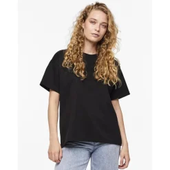 PIECES dame t-shirt PCSKYLAR - Black Sale