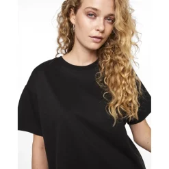 PIECES dame t-shirt PCSKYLAR - Black Sale