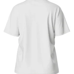 PIECES dame t-shirts PCGABBI - Bright White AMOUR -AMOUR-AMOUR Sale