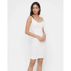 PIECES dame underkjole PCBALLROOM - White