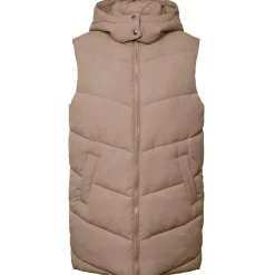 PIECES dame vest PCJAMILLA - Silver Mink Sale