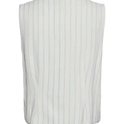 PIECES dame vest PCPIA - Birch Hydrangea Best