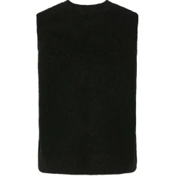 PIECES dame vest PCSILLY - Black Best