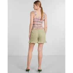 PIECES shorts PCLELOU - Swamp Hot